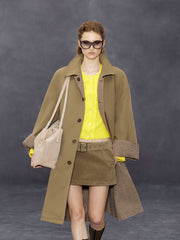 Wcoumq | Suede Low-Waist Horizontal Skirt – Stylish Women’s Comfortable and Chic Skirt for Fall